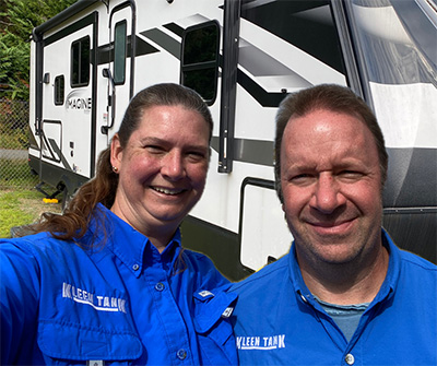 Learn about Kleen Tank, the nation's leading RV tank cleaning service